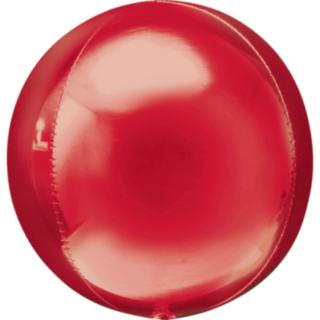 Orbz Folieballong Röd