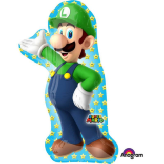 Super Mario® Luigi Folieballong