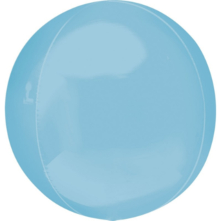 Orbz Folieballong Pastell Blå