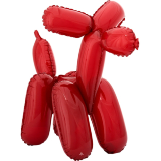 Ballonghund Folieballong Röd