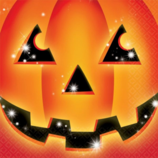 Halloween Pumpa Servetter