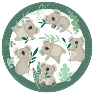 Koala Papperstallrikar