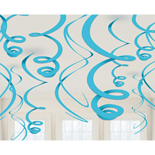 Swirls Caribbean Blue
