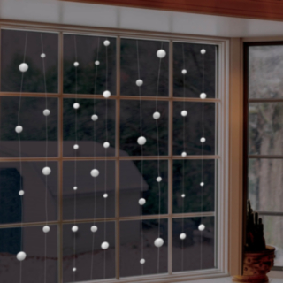 Hängande Snöboll Dekoration