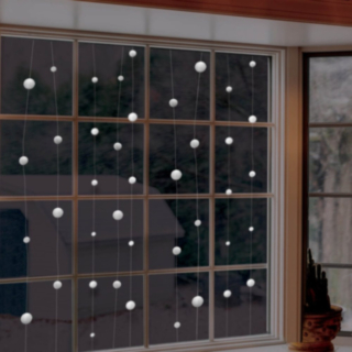 Hängande Snöboll Dekoration