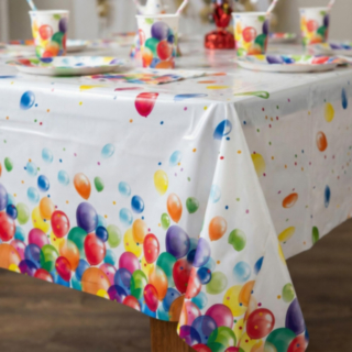 Festballonger Duk Vit