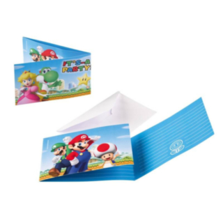 Super Mario® Inbjudningskort