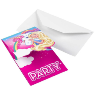 Barbie Dreamtopia® Inbjudningskort