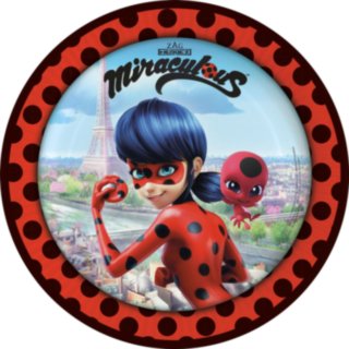 Miraculous® Papperstallrikar