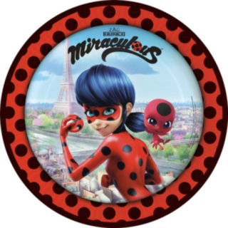 Miraculous® Papperstallrikar