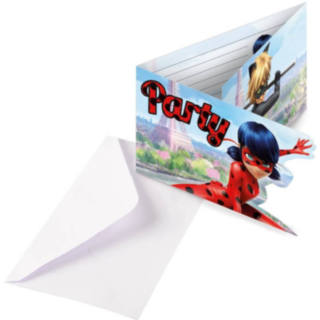 Miraculous® Inbjudningskort
