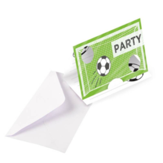 Fotboll Inbjudningskort