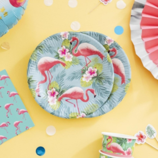 Paradis Flamingo Tallrikar