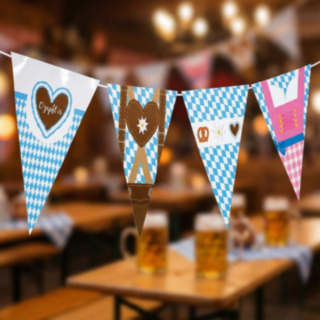 Oktoberfest Figurer Vimpelgirlng