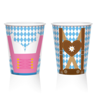 Oktoberfest Kläder Muggar