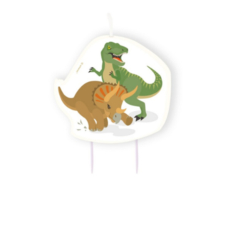 Dinosaurie Tårtljus