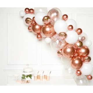 Ballongbåge Roséguld