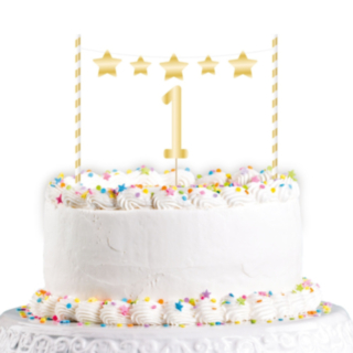 Tårtdekorationskit 1-årsdag