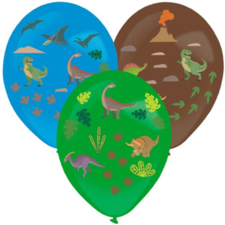 Ballonger Med Dinosaurieklistermärken