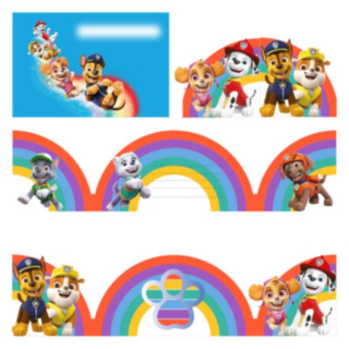 Paw Patrol® Inbjudningskort