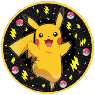 Pokémon® Pikachu Middagstallrikar