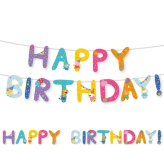 Greta Gris® Happy Birthday Girlang