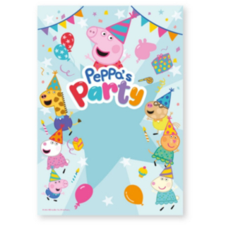 Greta Gris® Peppa's Party Backdrop