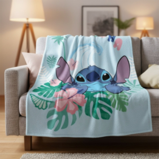 Stitch® Tropisk Flanell Fleecefilt