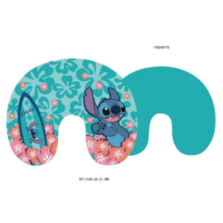 Stitch® Blommor Nackkudde