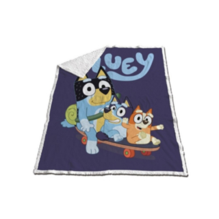 Bluey® Sherpa Fleecefilt