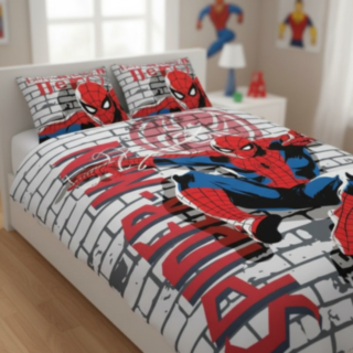 Spiderman® Väggmotiv Sängkläder