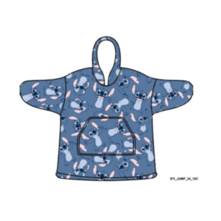 Stitch® Oversized Hoodie Blå