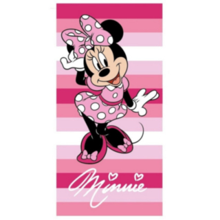 Minnie Mouse® Randig Bomull Handduk