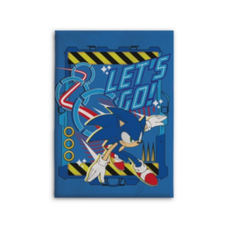 Sonic® Let's Go Flanell Fleecefilt