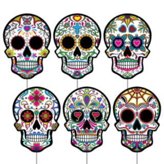 Day Of The Dead Trädgårdsskyltar