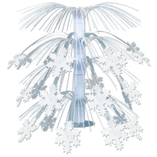 Snöflinga Fontän Bordsdekoration