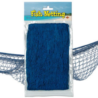 Fisknät, mörkblå