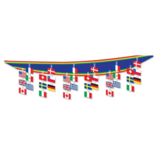 Internationell Flaggirlang