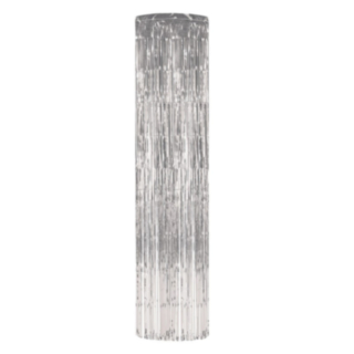 Metallisk Upphängning Pelare Silver