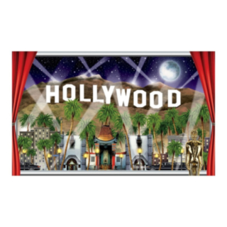 Hollywood Fönsterdekoration