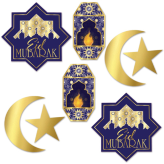 Utskärningar Eid Mubarak