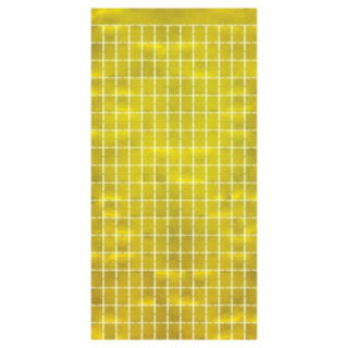 Rutig Backdrop Metallic Guld