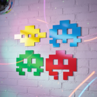 80-tal Pixel Dekorationer