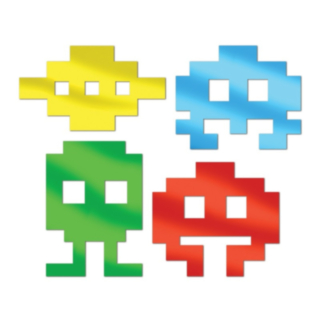 80-tal Pixel Dekorationer