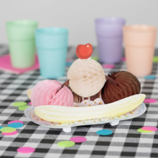 Bananasplit Bordspynt