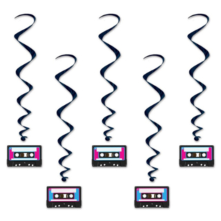 80-tal Kassettband Swirls