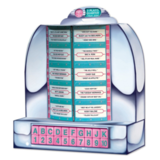 Jukebox Bordsdekoration
