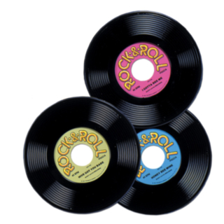 Bordstabletter Rock & Roll LP