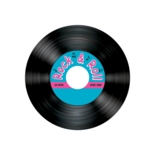 Ölunderlägg Rock & Roll LP