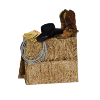 3D Western-dekoration